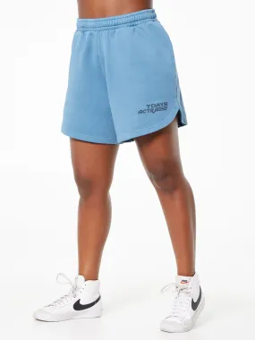 7 DAYS ACTIVE | Sweat Short Aegean Blue | Teal