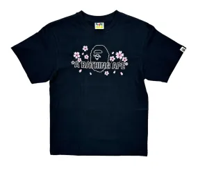 A Bathing Ape Bape “Sakura Bape” Black T-Shirt