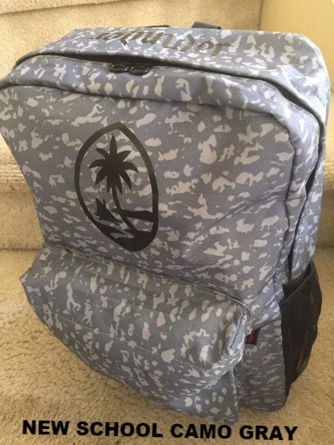 A Guam Islander 180 Backpack Collection