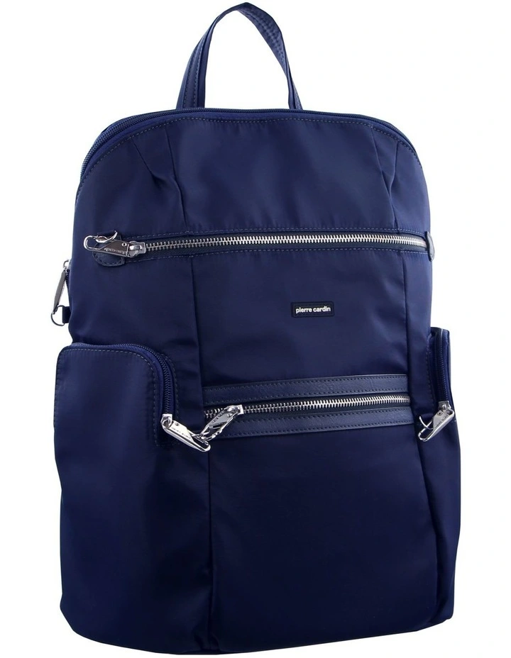 Anti-Theft Backpack Bag in Navy