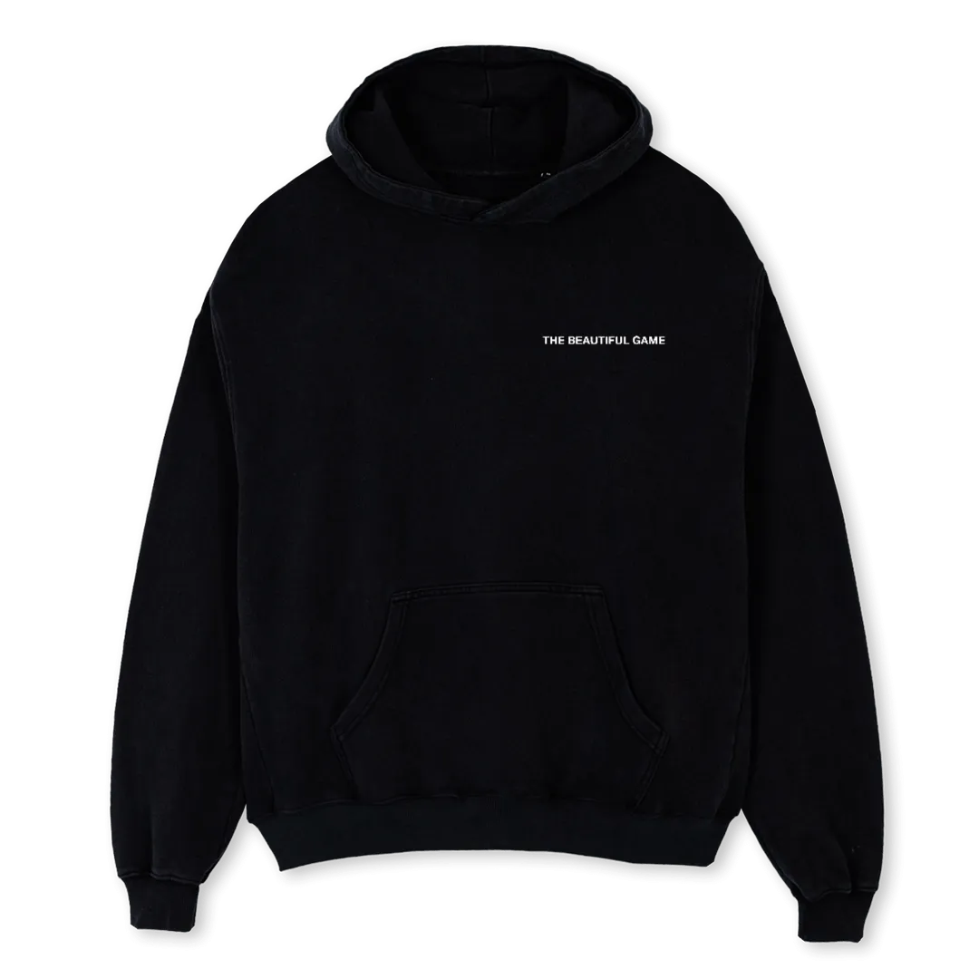 ARMANDO HOODIE Black Oversized Hoodie.