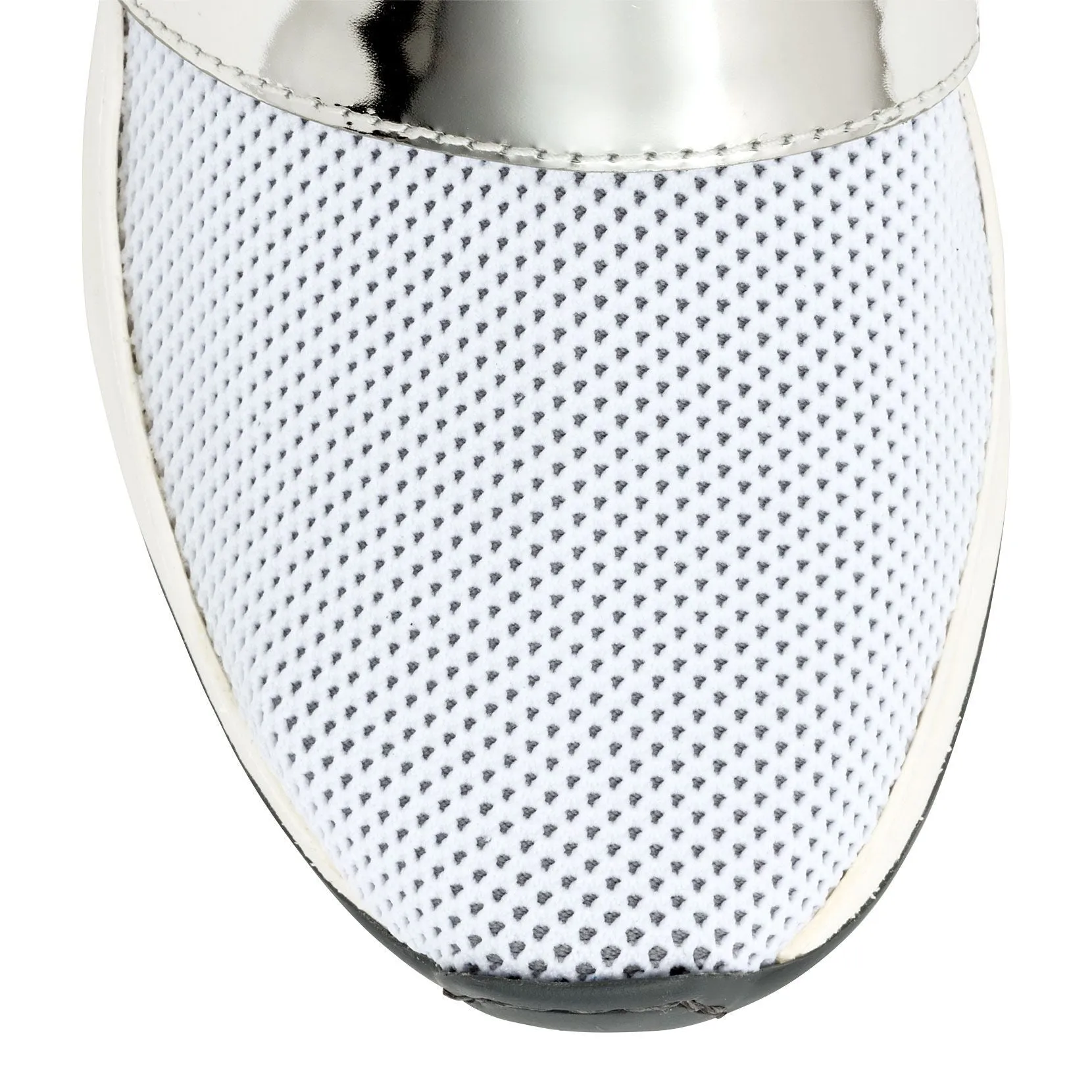 Balmain Knitted white running sneaker