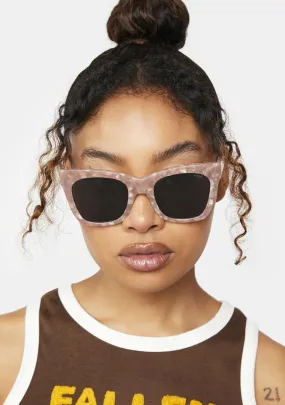 Billie Taupe Smoke Sunglasses-