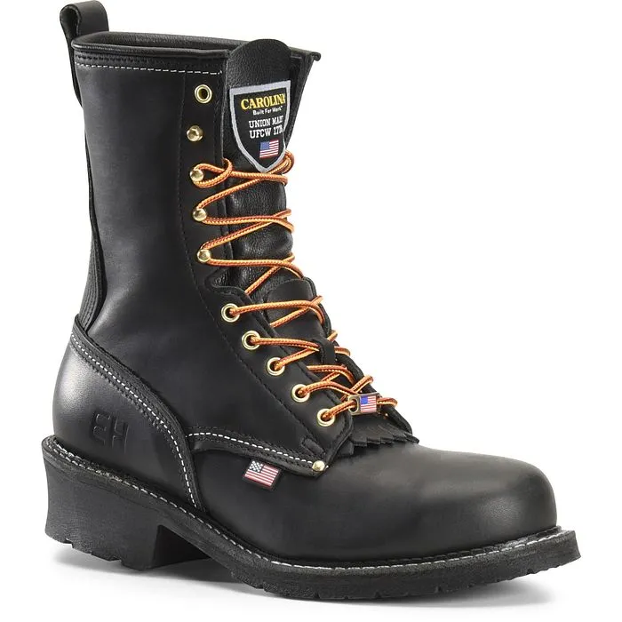 Carolina Men's 9 Maple Domestic Steel Toe Logger Boot - 1922