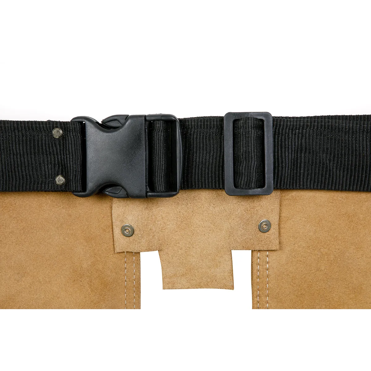 Double Pouch Leather Tool Belt