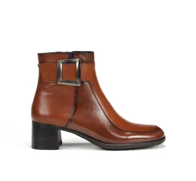 IKIA D9199 Brown Ankle Boot
