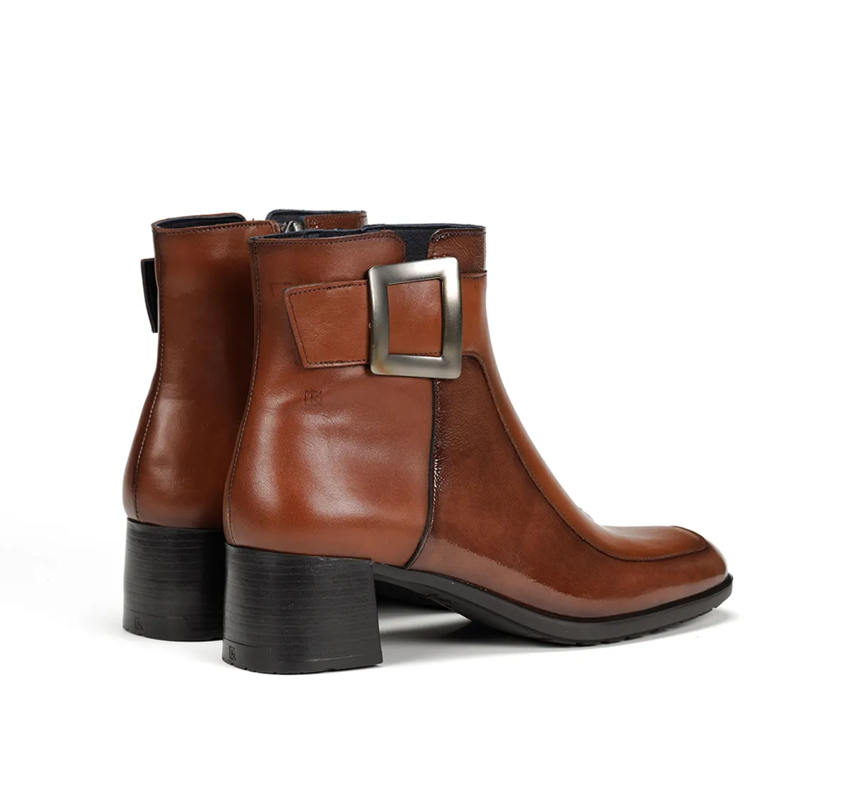 IKIA D9199 Brown Ankle Boot