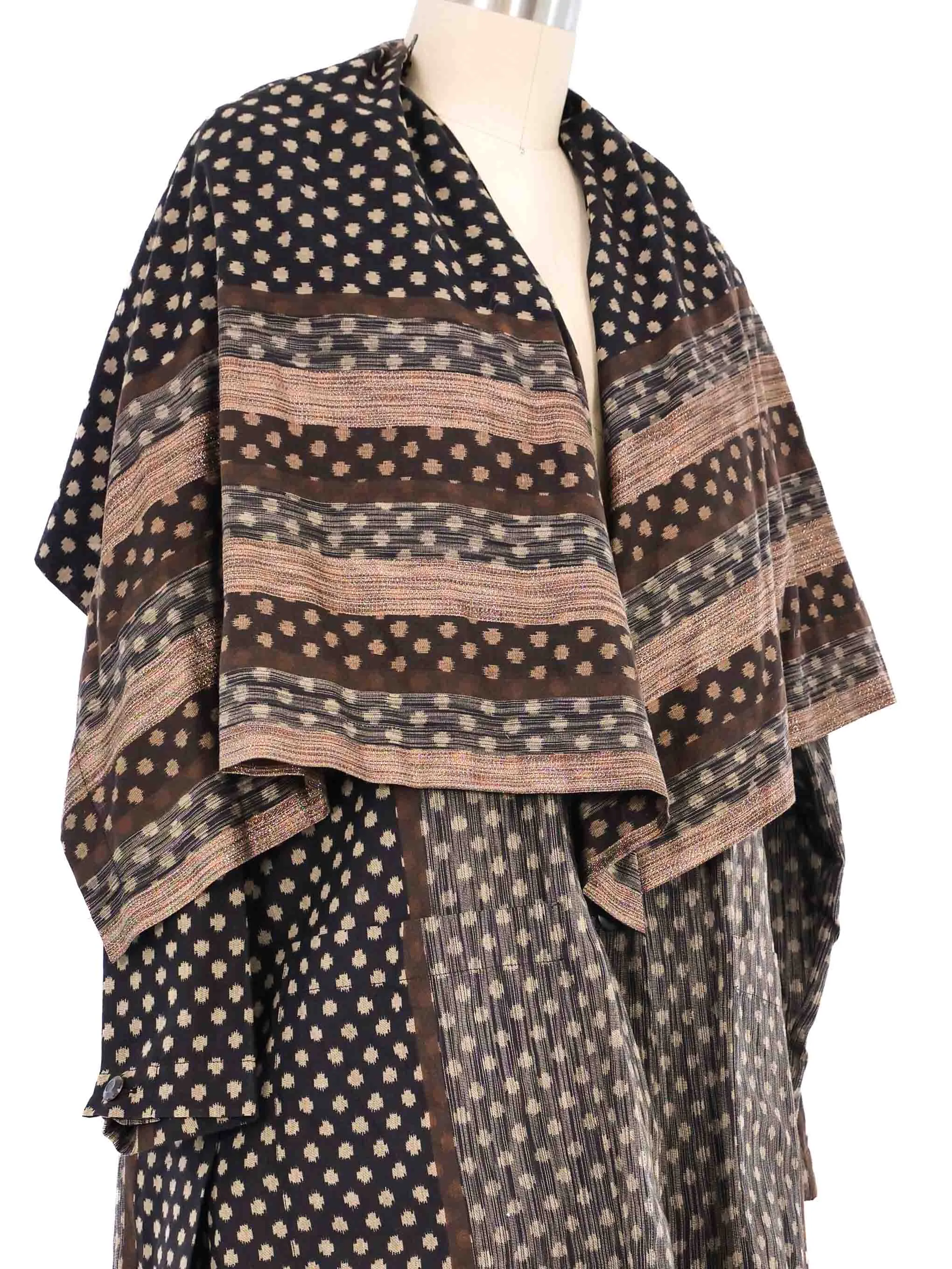 Issey Miyake Convertible Metallic Kimono