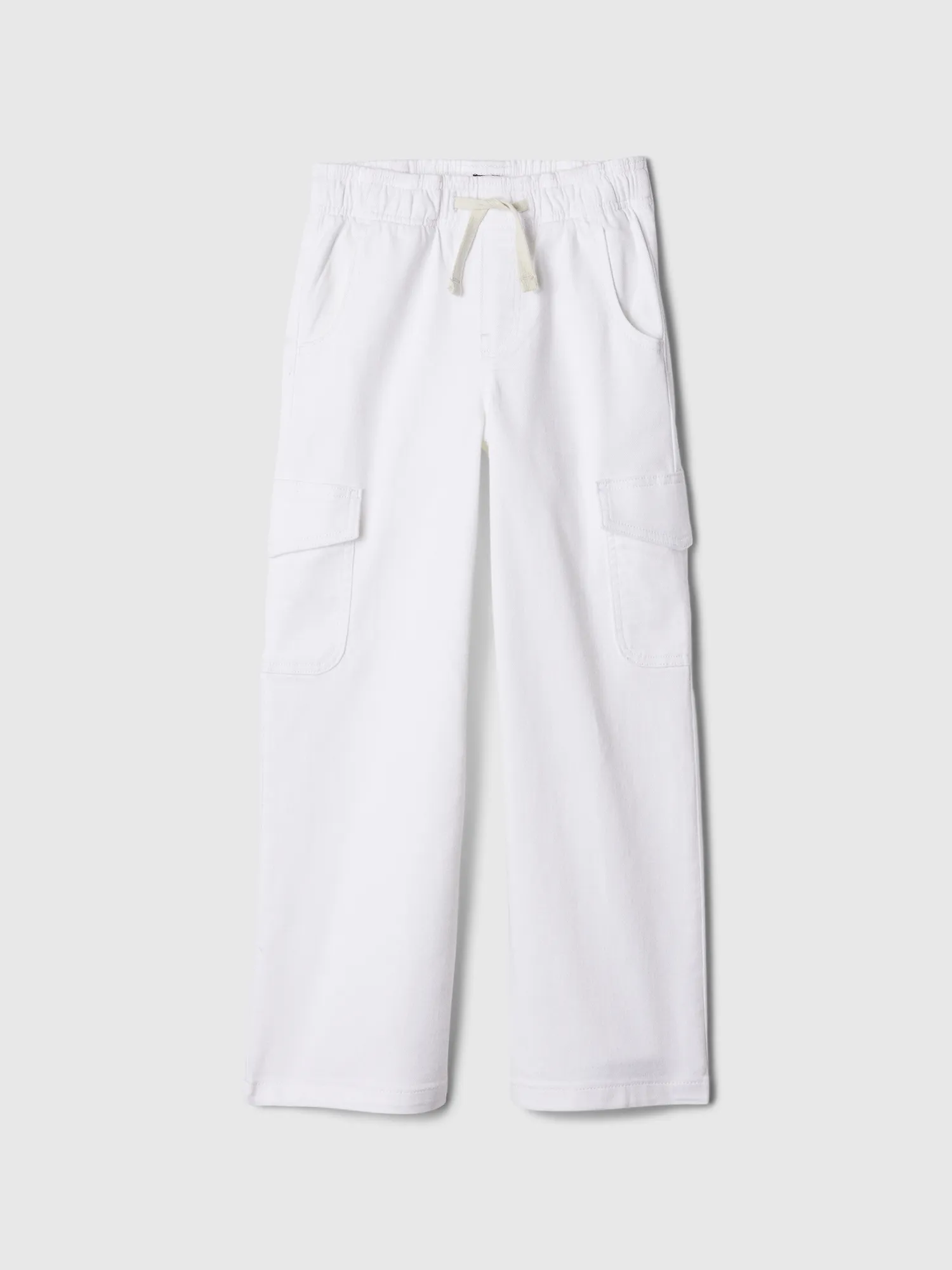 Kids High Rise Easy Wide-Leg Pull-On Jeans