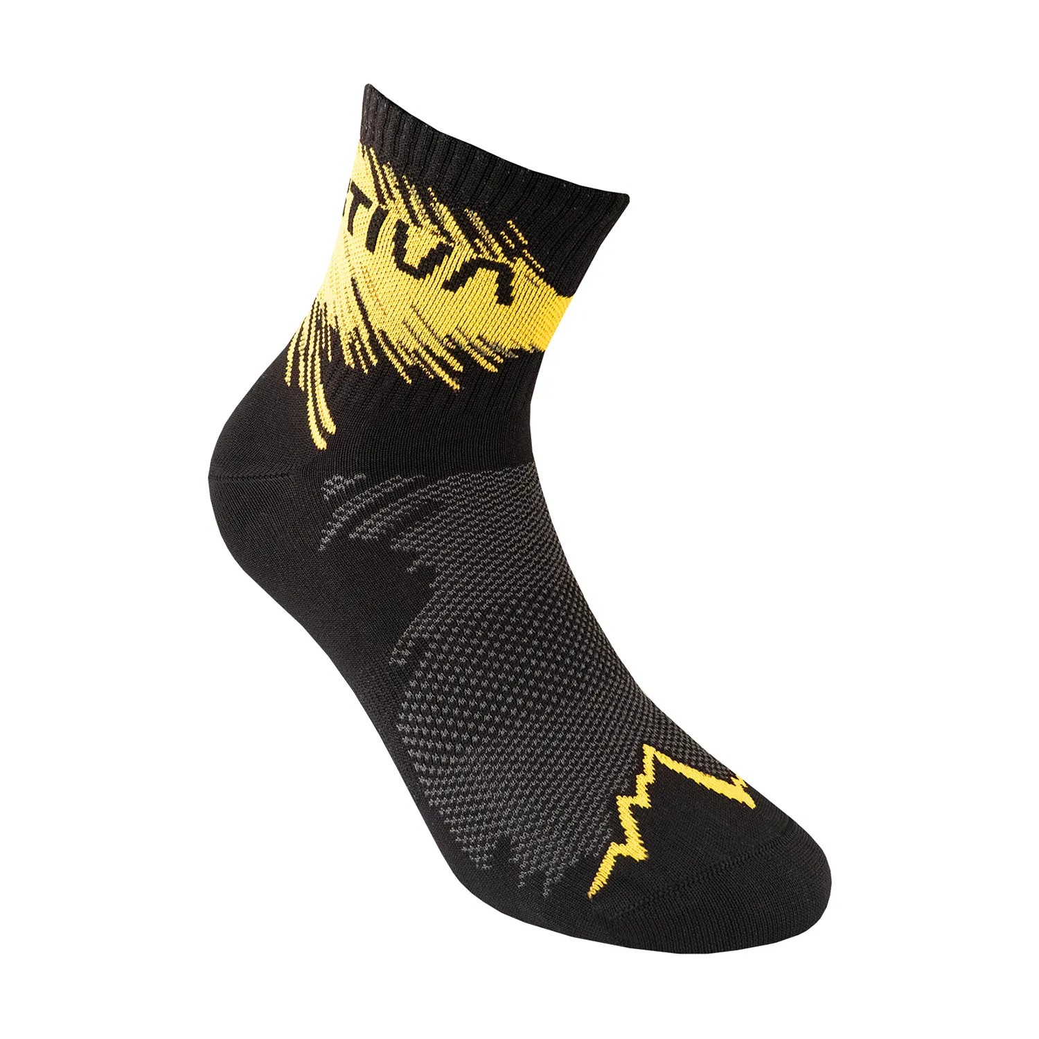 La Sportiva Coolmax Calze  Black/Yellow