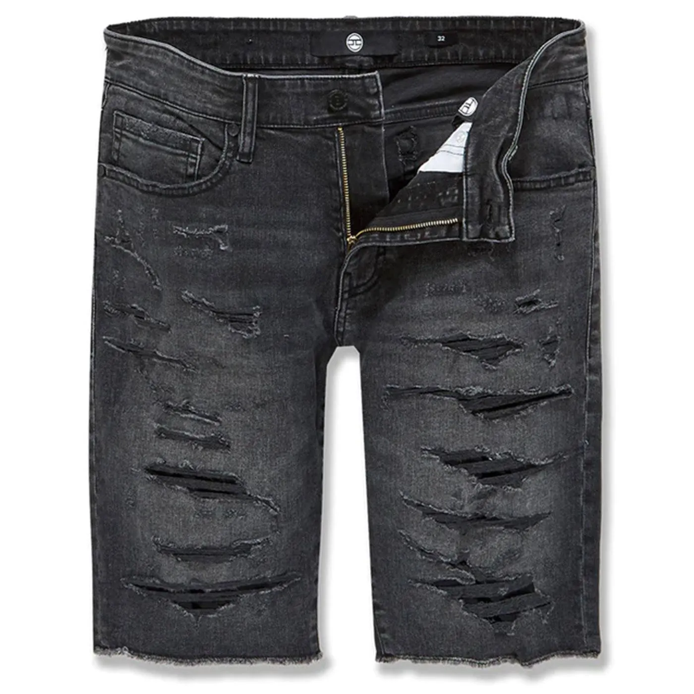 Lafayette Denim Shorts (Black Shadow)