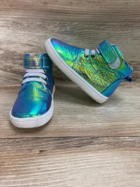 Monkey Feet USA Iridescent High Top Sneakers Sz 4c-