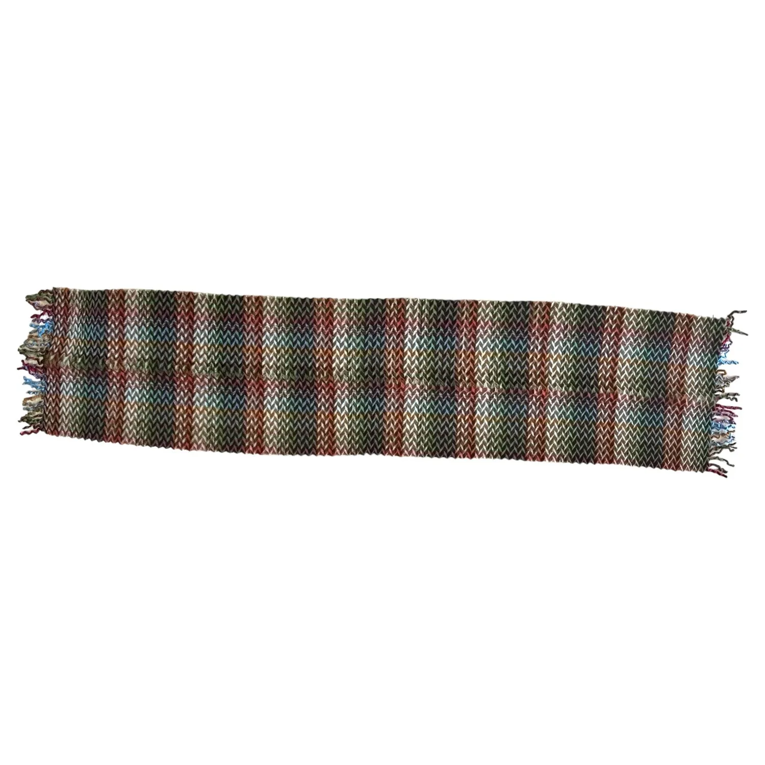 Mulberry Waffle Knit Scarf
