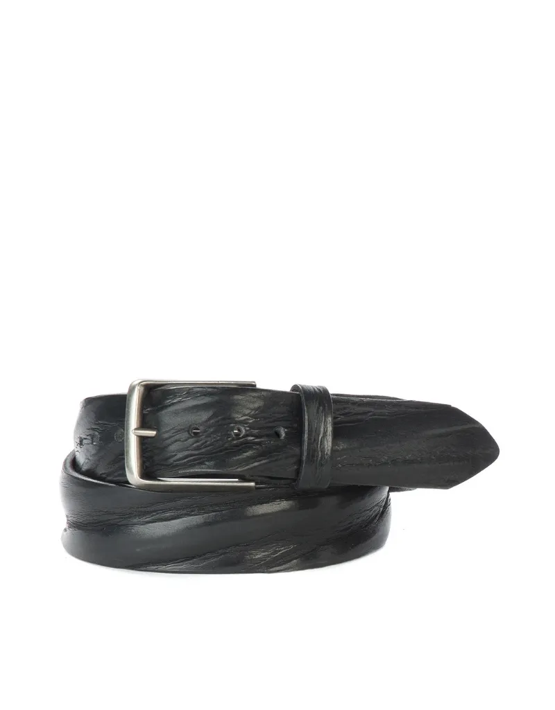 OTES TEXTURED LEATHER BELT