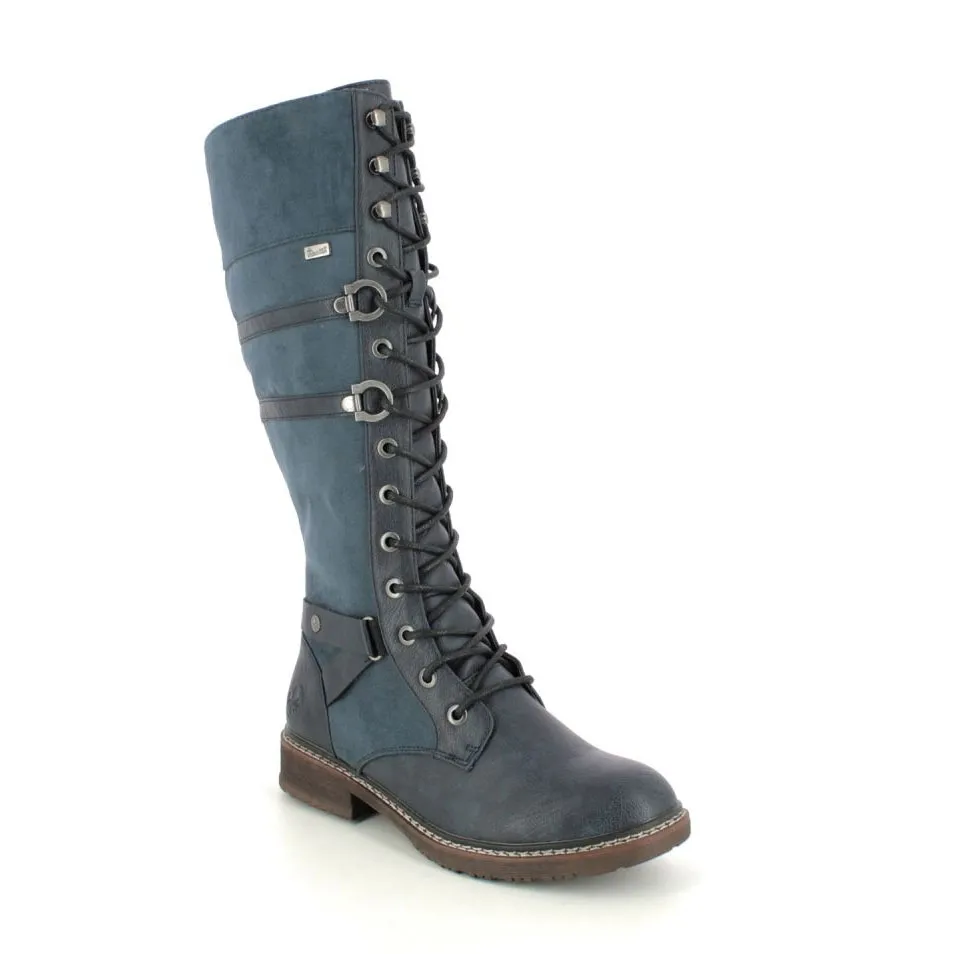 Rieker - 94732-14 Fresh Tex Lace (navy)