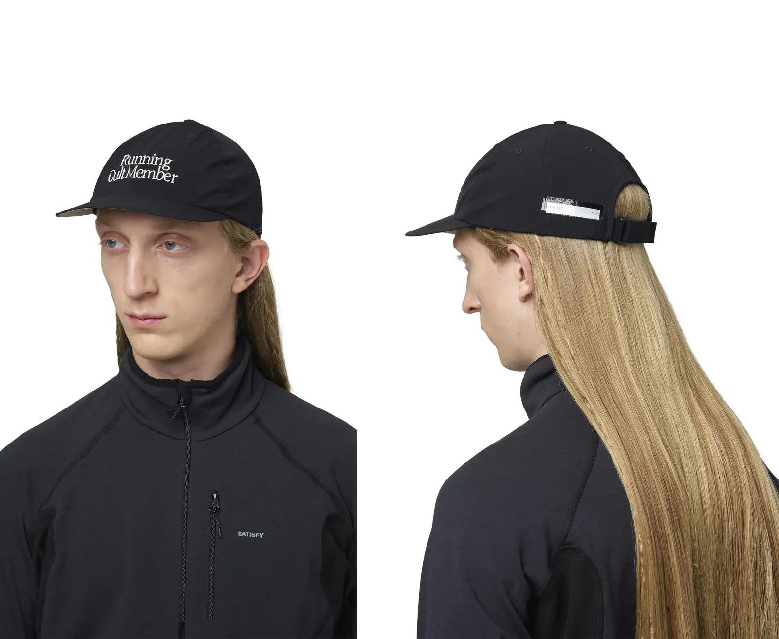 Satisfy PeaceShell Running Cap Black