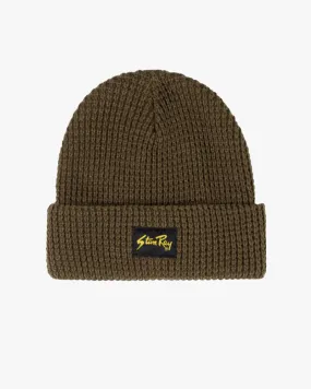 Stan Ray Waffle Beanie - Olive