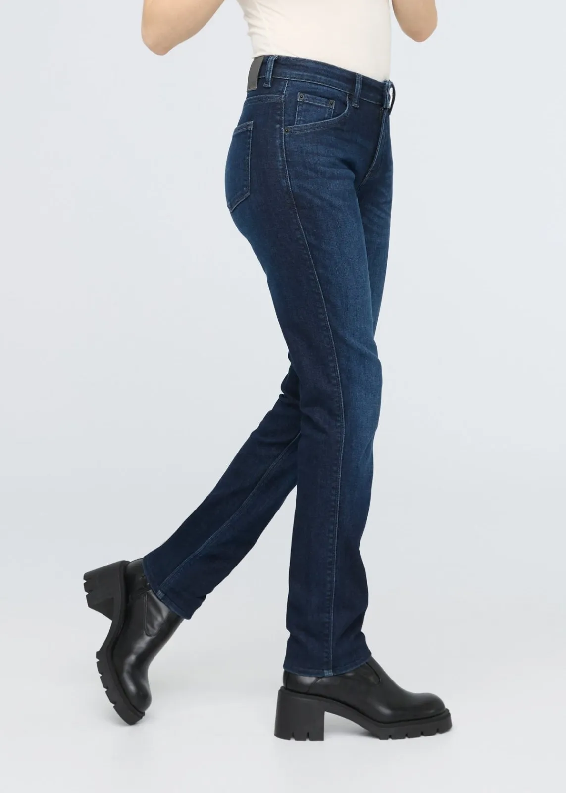 Tech Fleece Denim Slim Straight - Dark Indigo