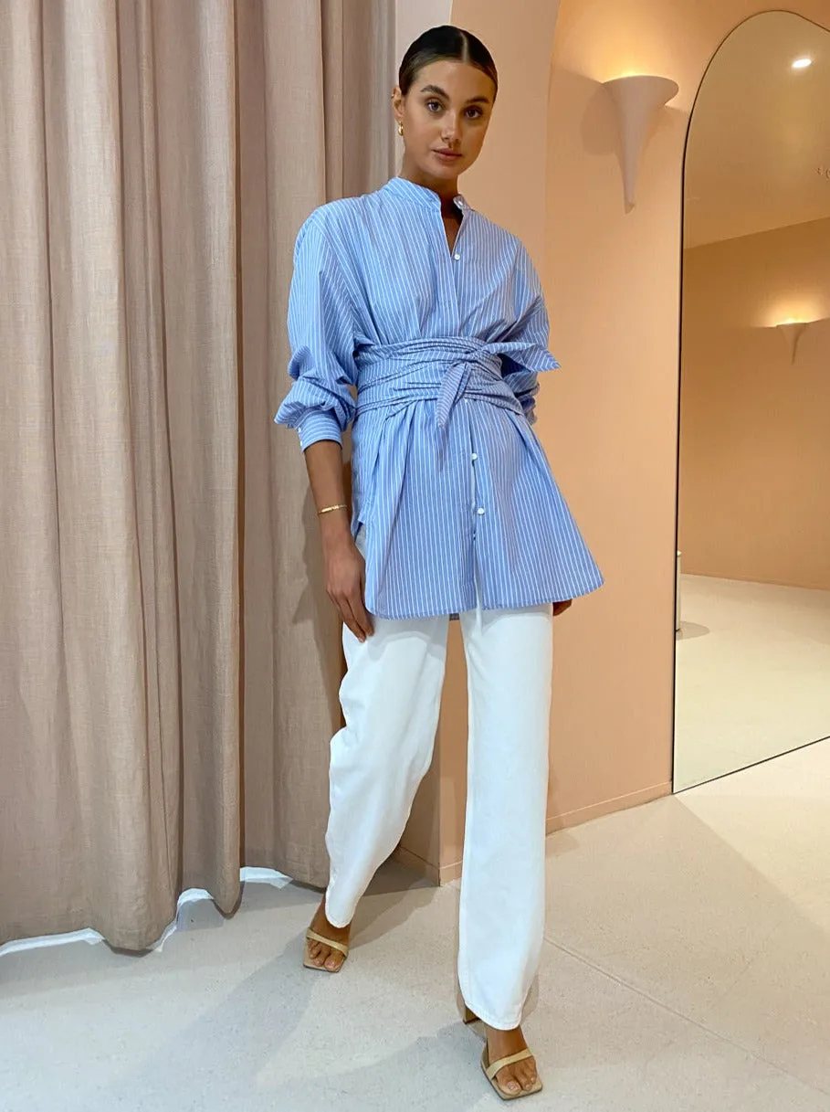 Viktoria & Woods Biblical Shirt in Lumley Stripe