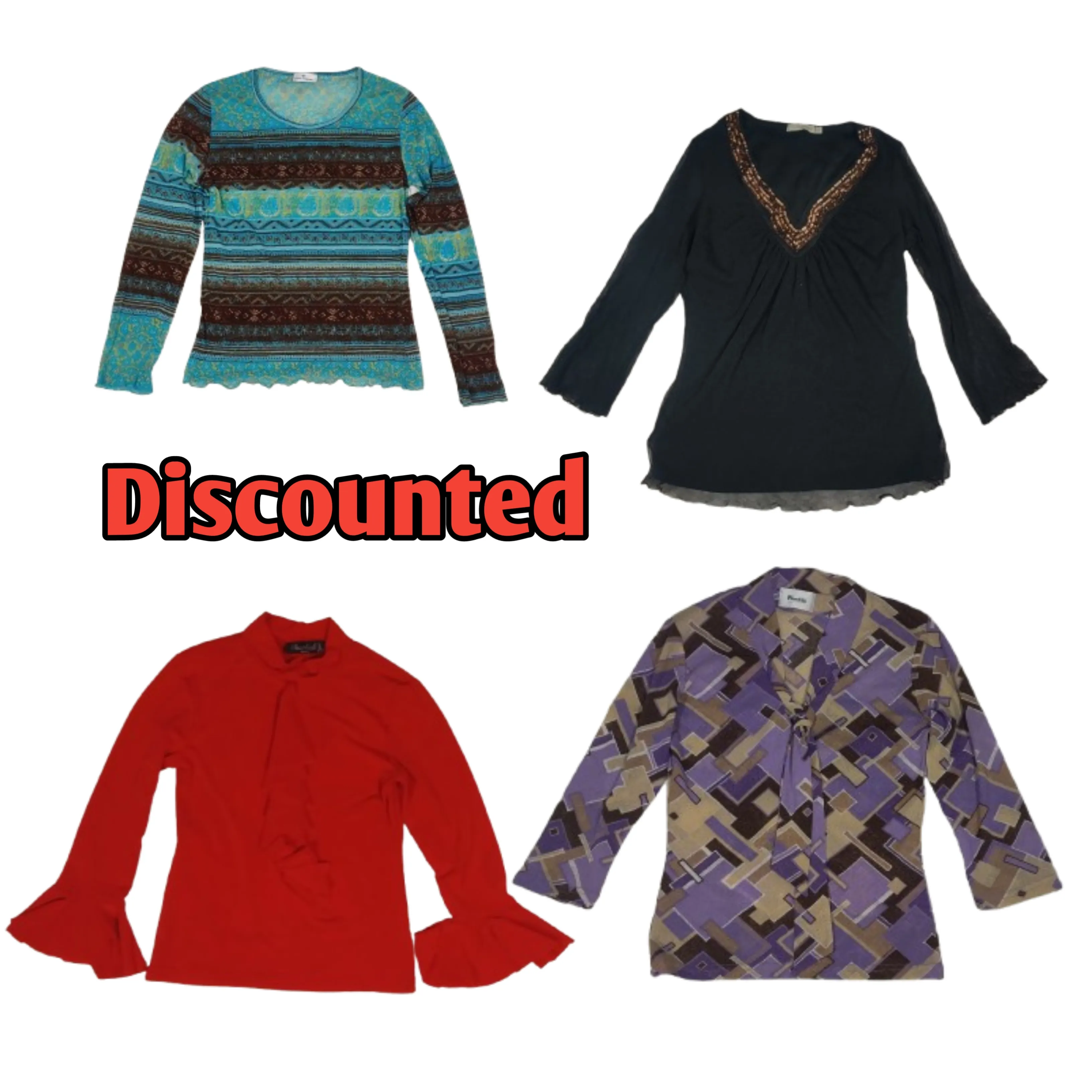 Y2K Discounted Italian Tops Mix